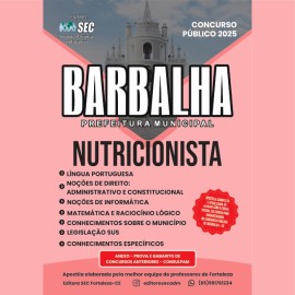 Barbalha  2025 Nutricionista 