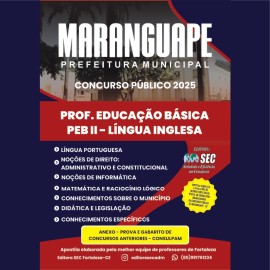 Maranguape 2025  Prof. L�ngua inglesa 