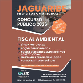Jaguaribe -ce 2026  Fiscal Ambiental 