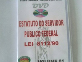 DVD -ESTATUTO DO SERVIDOR PBLICO FEDERAL LEI 8112/90  VOL 1