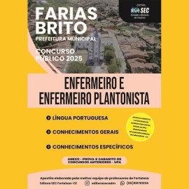 Farias Brito 2025. Enfermeiro e Enfermeiro Plantonista 