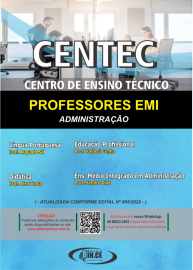 pdf Apostila Centec ADMINISTRAO - Processo Seletivo Para Professores do Emi - DigitalPDF 2023