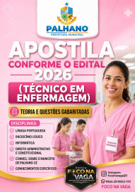 Palhano -Ce 2026 T�cnico de Enfermagem 