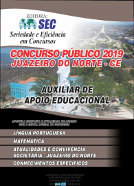 JUAZEIRO : AUXILIAR DE APOIO EDUCACIONAL 
