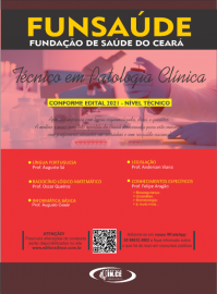  Tcnico em Patologia Clnca - Apostila Funsade Cear - Teoria e questes FGV - Impressa 2021