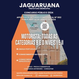 Jaguaruana-CE Motorista cat. B e D 