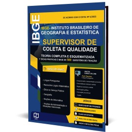 Ibge 2025 Supervisor de coleta e qualidade 