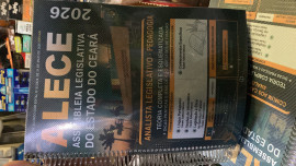 Alece 2026. Analista Legislativo-Pedagogia  editora elaborar 