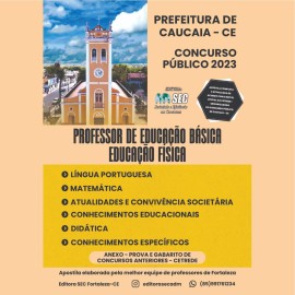 CAUCAIA 2023 Professor de educao bsica ;Educao Fsica