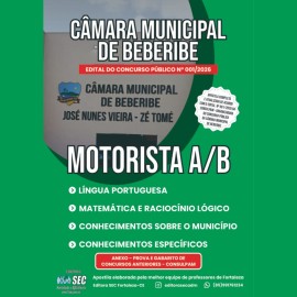 C�mara Beberibe 2026. Motorista A-B