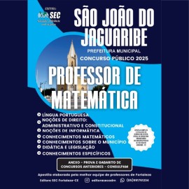 S�o Jo�o do Jaguaribe  2025 Prof. de Matem�tica 