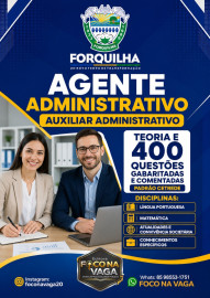 PDF  Forquilha Ce 2026. Agente Administrativo digital 