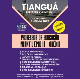 Tiangu - Prof . Educao infantil- - Creche