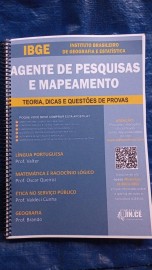 ..AGENTE DE PESQUISAS E MAPEAMENTO IBGE Apostila teoria e questes CEBRASPE - 2023