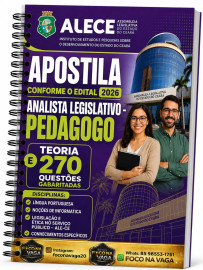 AleCd  2026 Analista Legislativo-Pedagogia 