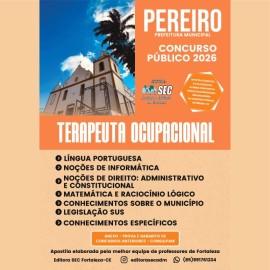 Pereiro -Ce 2026 Terapia Ocupacional 
