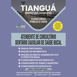 Tiangu: Atendente de consultrio dental 