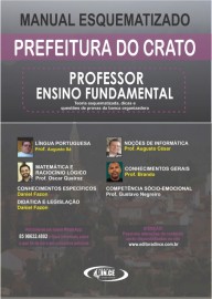 ..Apostila PROFESSOR ENSINO FUNDAMENTAL I - prefeitura de Crato - Teoria, dicas e questes 2020 - Impressa