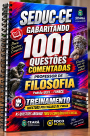 PDF Seduc -ce  2026  1001 quest�es comentadas  Prof de Filosofia digital 