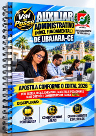 Ubajara Ce 2026. Auxiliar administrativo 