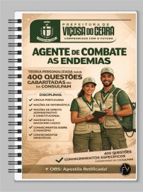 PDF Vi�osa do Cear� 2026 Agente de combate as endemias digital 