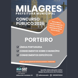 Milagres 2026 Porteiro 