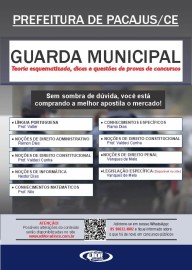 pdf Guarda municipal de Pacajus apostila GMP - Teoria, dicas e questes 2022 - Digital-PDF  aps edital