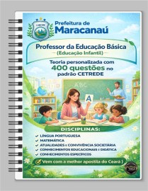 PDF Maracana� - Ce 2026 Prof . de Educa��o B�sica - educa��o infantil digital 