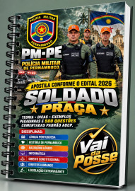 apostila PM-PE 2026 editora fv    