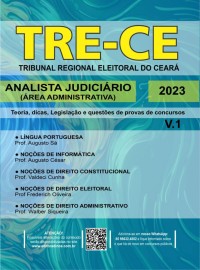 ...Analista Judicirio (rea Administrativa) apostila TRE Cear unificado 2023 IMPRESSO