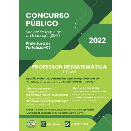 MATEMTICA - apostila Professor Efetivo de Fortaleza -Editora SEC