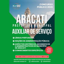 Aracati -Ce 2026 Auxiliar de Servi�os Gerais 