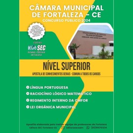 Comum a todos os cargos - Apostila CMF Cmara Municipal de Fortaleza 2024   editora sec 