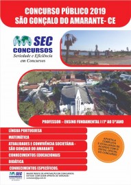 SO GONALO : Professor Ensino Fundamental 1 a 5 ANO