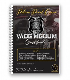 Vademecum Simplificado Policia Penal do Ceara edio 2024  editora FV 