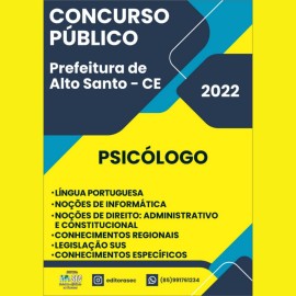ALTO SANTO 2022  Psiclogo 