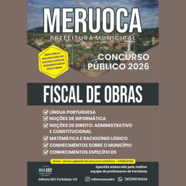 Meruoca-Ce 2026 Fiscal de Obra 