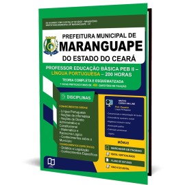 Maranguape 2025 Prof de Lingua Portuguesa editora elaborar concurso 