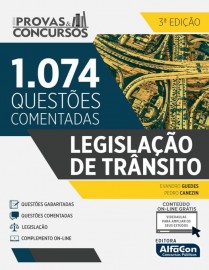 Livro Srie Provas & Concursos - Legislao de Trnsito - 3 Edio  2021