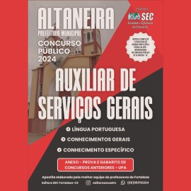 ALTANEIRA- CE  Auxiliar de Servios Gerais