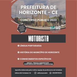 HORIZONTE 2023  : MOTORISTA 