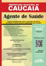 Agente Comunitrio de Sade (ACS) apostila prefeitura de Caucaia (PMC) Teoria e questes 2023