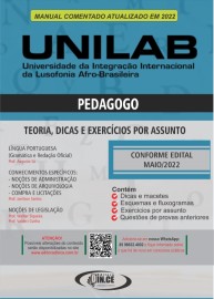 ..PEDAGOGO - Apostila UNILAB - Teoria e questes IDECAN - Impressa 2022