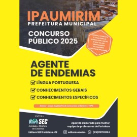 Ipaumirim-Ce 2025 Agente de Endemia 
