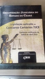 LEGISLAAO APLICADA AO CONCURSO CARTRIOS TJCE 2018