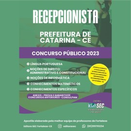 CATARINA-CE 2023 Recepcionista 