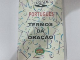 DVD  DE PORTUGUS TERMOS DA ORAO   PROF-AUGUSTO FONTINELE
