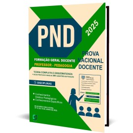 Pnd  Prova Nacional Docente Pedagogia 