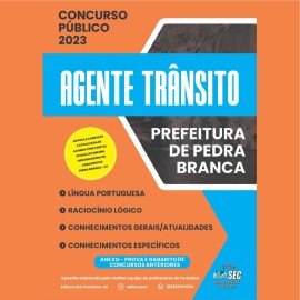 PEDRA BRANCA 2023  Agente de Transito 
