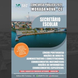 Morada Nova 2021  Secretario Escolar editora Sec 